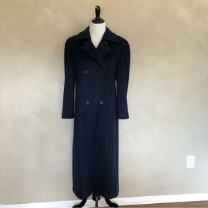 Evan Picione Double breast wool trenchcoat